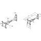 Newstar FPMA-W1020 support mural tv Newstar FPMA-W1020 support mural tv