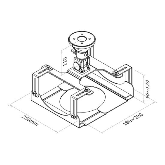 Newstar BEAMER-C300 support vidéoprojecteur Newstar BEAMER-C300 support vidéoprojecteur