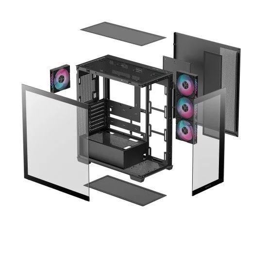 DeepCool CG580 4F Midi Tower Noir DeepCool CG580 4F Midi Tower Noir