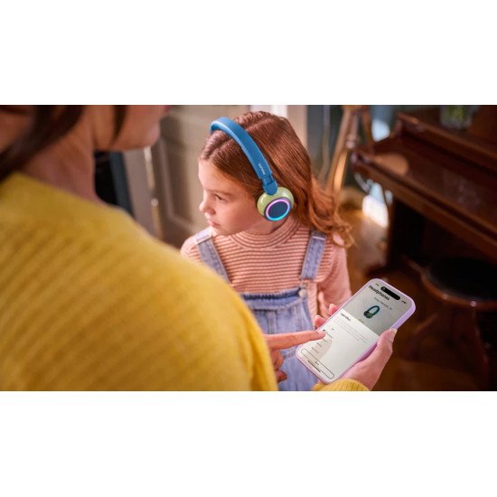 Philips 4000 series TAK4200CT/00 casque Sans fil Arceau Appels/Musique Bluetooth Bleu, Vert