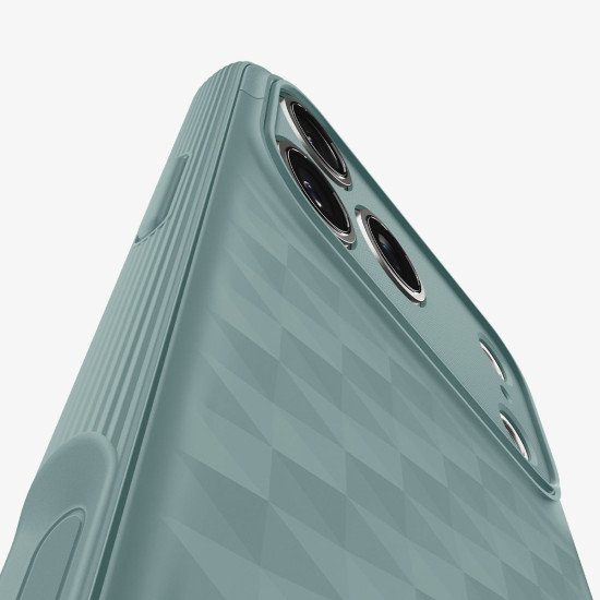 Spigen Parallax S (MagFit) coque de protection pour téléphones portables 17,5 cm (6.9") Housse Vert