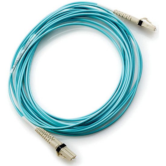 HPE 30m LC/LC OM3 câble de fibre optique Bleu
