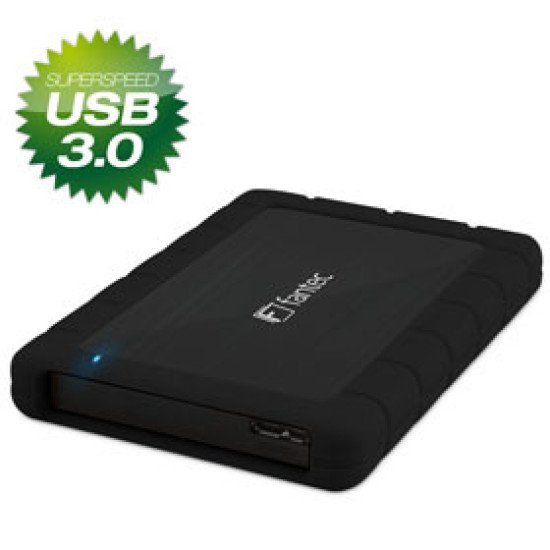Fantec AluPro U3 Boîtier disque dur/SSD Noir 2.5" Alimenté par port USB