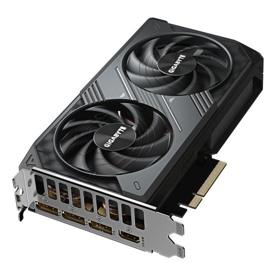 GIGABYTE GeForce RTX 5060 WINDFORCE OC 8G Carte Graphique - 8GB GDDR7, 128bit, PCI-E 5.0, 2512 MHz Fréquence du cœur, 3 x DisplayPort, 1 x HDMI, GV-N5060WF2OC-8GD GIGABYTE GeForce RTX 5060 WINDFORCE OC 8G Carte Graphique - 8GB GDDR7, 128bit, PCI-E 5.0, 2512 MHz Fréquence du cœur, 3 x DisplayPort, 1 x HDMI, GV-N5060WF2OC-8GD