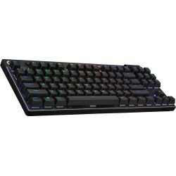 Logitech G PRO X TKL clavier Jouer RF sans fil + Bluetooth AZERTY Français Noir