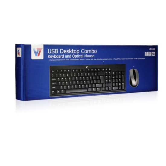 V7 USB Clavier et Souris, Italien