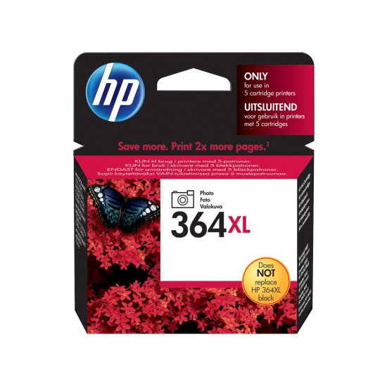 HP 364XL / CB322EE Cartouche encre / Photo black HP 364XL / CB322EE Cartouche encre / Photo black