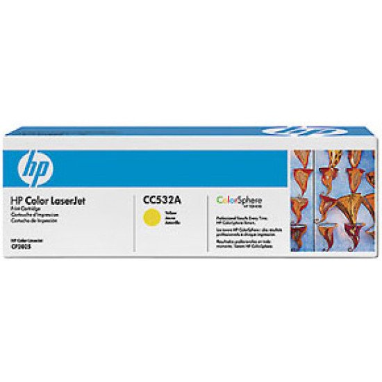 HP 304A / CC532A Toner Jaune