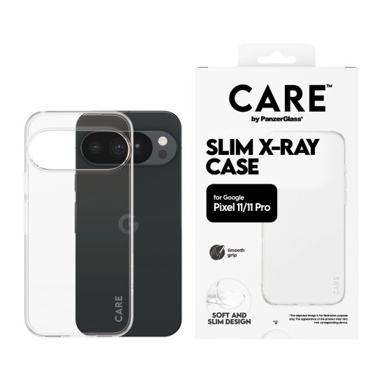 PanzerGlass CARE™ by ® X-Ray Case Google Pixel 11 | Pixel 11 Pro coque de protection pour téléphones portables Housse Transparent