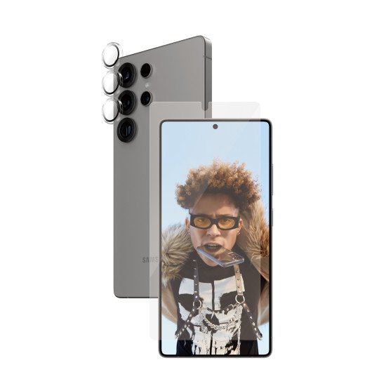 PanzerGlass SAFE. by ® 2-in-1 Bundle Samsung Galaxy S25 Ultra Protection d'écran transparent 1 pièce(s)