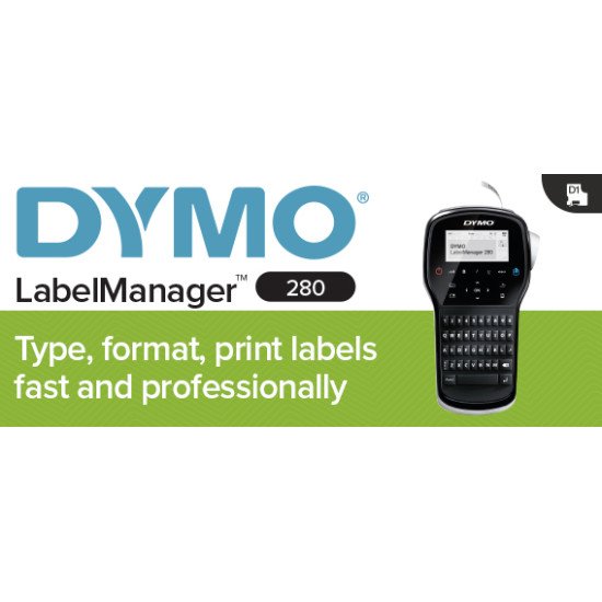 DYMO LabelManager ™ 280 QWERTZ Kitcase