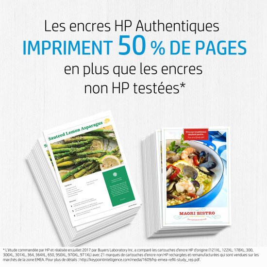 HP 364XL cartouche d'encre noir grande capacité authentique