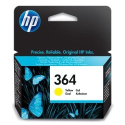 HP 364 cartouche d'encre jaune authentique HP 364 cartouche d'encre jaune authentique