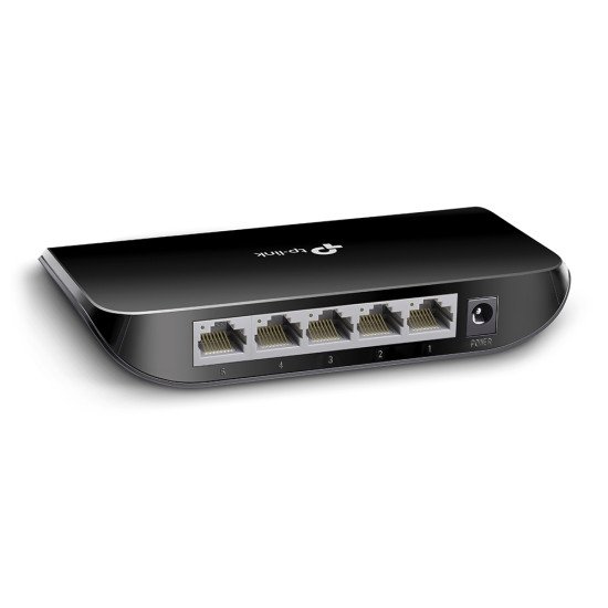 TP-Link TL-SG1005D commutateur réseau Non-géré Gigabit Ethernet (10/100/1000) Noir