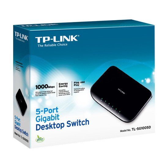 TP-LINK TL-SG1005D Switch Gigabit Ethernet