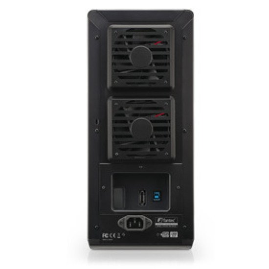Fantec QB-X8US3R boîtier de disques Noir
