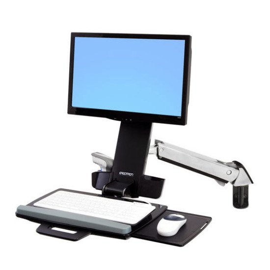 Ergotron StyleView Sit-Stand Combo Arm 61 cm (24") Aluminium