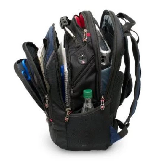 Wenger/SwissGear SwissGear IBEX - BackPack / for 17" Notebooks / Nylon / Blue sacoche d'ordinateurs portables 43,2 cm (17") Étui sac à dos Wenger/SwissGear SwissGear IBEX - BackPack / for 17" Notebooks / Nylon / Blue sacoche d'ordinateurs portables 43,2 cm (17") Étui sac à dos