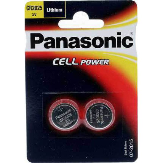 Panasonic CR2025 pile domestique Batterie à usage unique Lithium