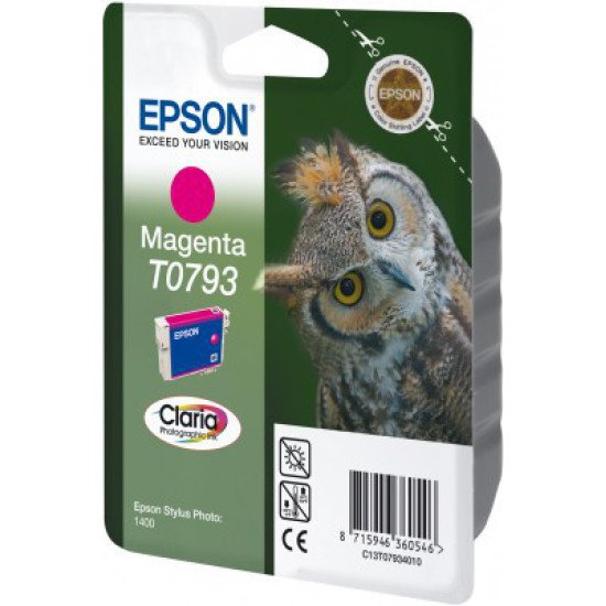 Epson T0793 Cartouche encre Magenta Epson T0793 Cartouche encre Magenta