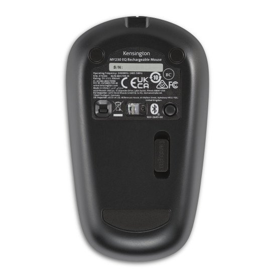 Kensington MY230 EQ souris Bureau Ambidextre RF sans fil + Bluetooth 1200 DPI Kensington MY230 EQ souris Bureau Ambidextre RF sans fil + Bluetooth 1200 DPI