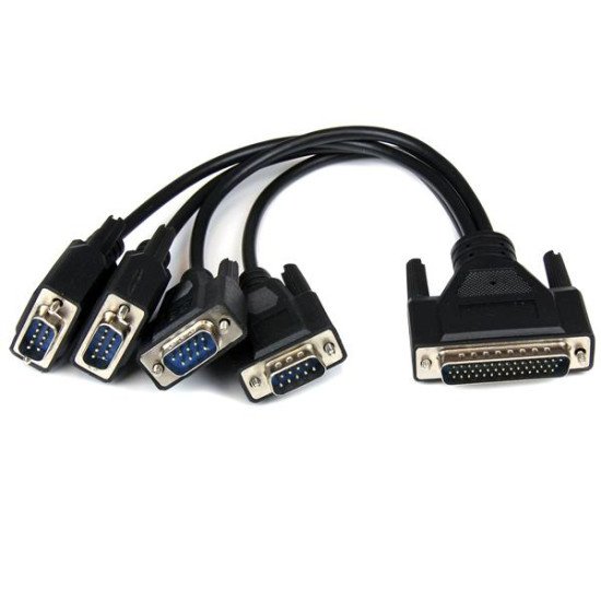 StarTech.com Carte PCI Express Série 4 ports - 2x RS232 et 2x RS422 / RS485