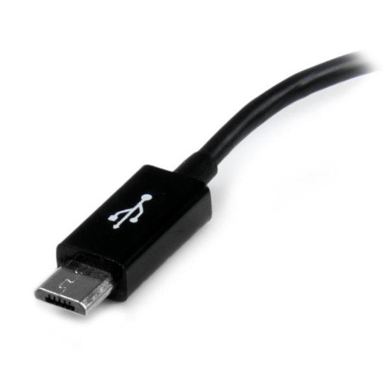 StarTech.com Câble adaptateur Micro USB vers USB Host OTG de 12cm - Mâle / Femelle