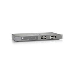 LevelOne FEP-1612 commutateur réseau Non-géré Fast Ethernet (10/100) Connexion Ethernet POE Gris LevelOne FEP-1612 commutateur réseau Non-géré Fast Ethernet (10/100) Connexion Ethernet POE Gris