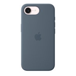 Apple Coque en silicone avec MagSafe pour iPhone 17e - Bleu maritime
