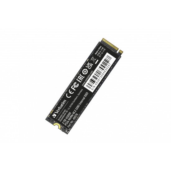 Verbatim Vi3000 PCIe NVMe M.2 SSD 2TB 2000 Go