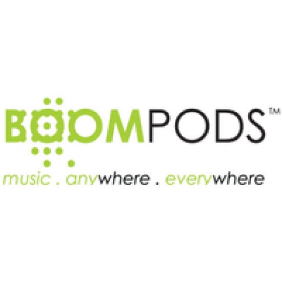 Boompods Bassline Hush Black Noir