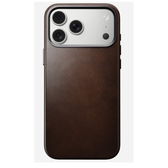 Nomad Traditional Leather Case coque de protection pour téléphones portables 17,5 cm (6.9") Housse Marron