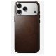 Nomad Traditional Leather Case coque de protection pour téléphones portables 17,5 cm (6.9") Housse Marron