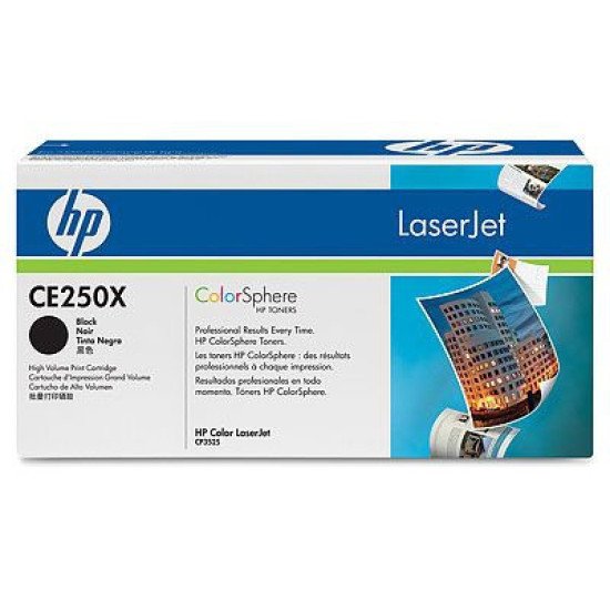 HP 504X / CE250X Toner Noir