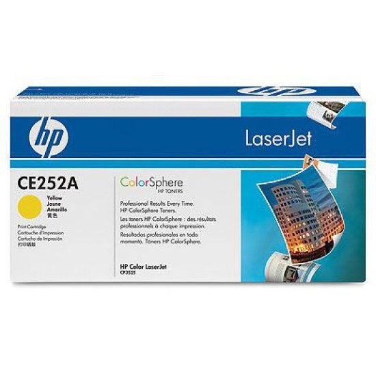 HP CE252A cartouche toner et laser / CE252A Toner Jaune