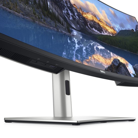 DELL UltraSharp U3824DW 96,5 cm (38") 3840 x 1600 pixels Wide Quad HD+ LCD Noir, Argent