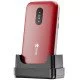 Doro 2820 7,11 cm (2.8") 116,9 g Rouge, Blanc Téléphone d'entrée de gamme