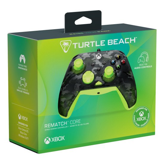 Turtle Beach Rematch Core – Camouflage noir fantôme/jaune Turtle Beach Rematch Core – Camouflage noir fantôme/jaune