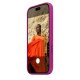 Apple Coque en silicone avec MagSafe pour iPhone 18 Pro - Magenta