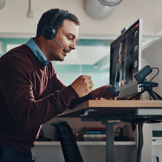 HP Poly Voyager Focus 2-M USB-C-C Headset USB-C/A Adapter Poly+ 3years