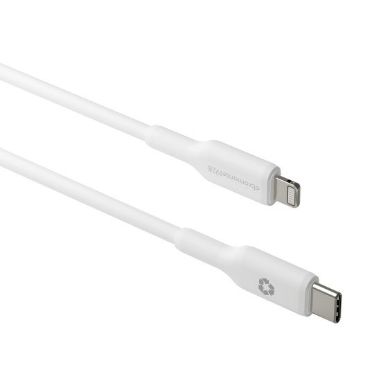 dbramante1928 CB10CLWH7145 câble USB USB 2.0 1 m USB C 0,48 Gbit/s 27 W Blanc