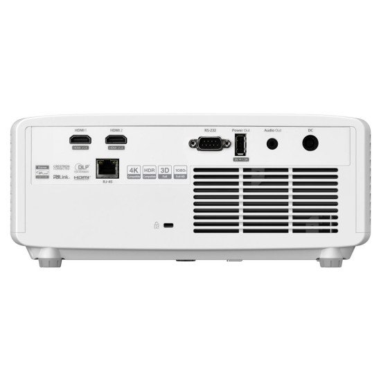 Optoma ZH420 vidéo-projecteur Projecteur à focale standard 4300 ANSI lumens DLP 1080p (1920x1080) Compatibilité 3D Blanc