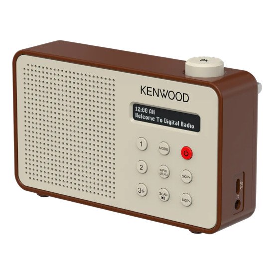 Kenwood CRM25DABT Portable Numérique Moka