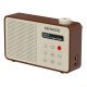 Kenwood CRM25DABT Portable Numérique Moka
