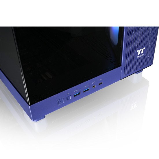 Thermaltake CA-11E-00MNWN-00 unité centrale Midi Tower Bleu Thermaltake CA-11E-00MNWN-00 unité centrale Midi Tower Bleu