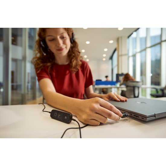 HP Poly Micro-casque filaire USB binaural Mission 625