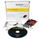 StarTech.com Carte contrôleur PCI à 4 ports USB 3.0 SuperSpeed - Adaptateur PCI avec alimentation SATA / SP4 StarTech.com Carte contrôleur PCI à 4 ports USB 3.0 SuperSpeed - Adaptateur PCI avec alimentation SATA / SP4