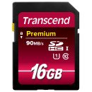 Transcend 16GB SDHC Class 10 UHS-I 16 Go NAND Classe 10