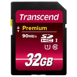 Transcend 32GB SDHC Class 10 UHS-I 32 Go NAND Classe 10