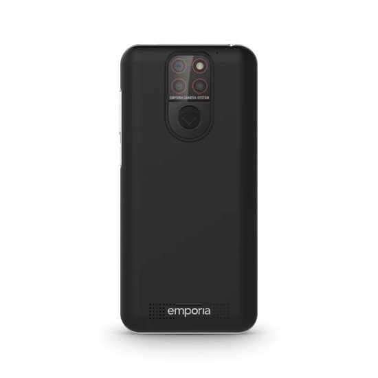 Emporia SMART.5mini 12,6 cm (4.95") SIM unique Android 13 4G USB Type-C 4 Go 64 Go 2500 mAh Noir